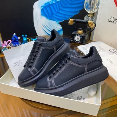 Alexander McQueen Black Designer Men Shoes Athletic Shoes Size 7 - 13 Max Air Unit