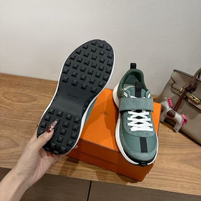 Hermes Dad Shoes with Classic British Retro Design Original Mold Last and Ultimate 1:1 Shape for Autumn and Winter