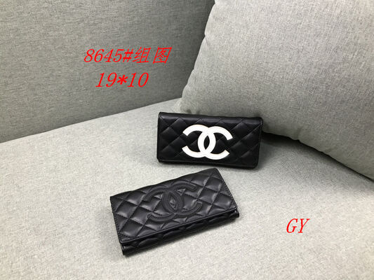 Chanel Diamond-Pattern Luxury Designer Wallet with European-American Retro Style and Versatile Storage
