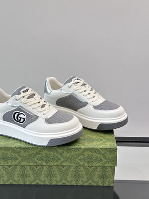 Gucci Designer Board Shoes with Thick Soles for Height Increase and Soft Soles for Comfort